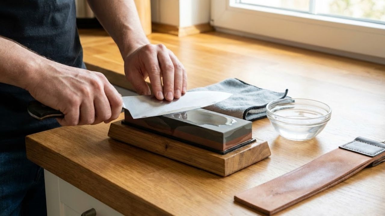 Knife Sharpening at Home: A Professional Method to Restore Razor-Sharp Edges Safely