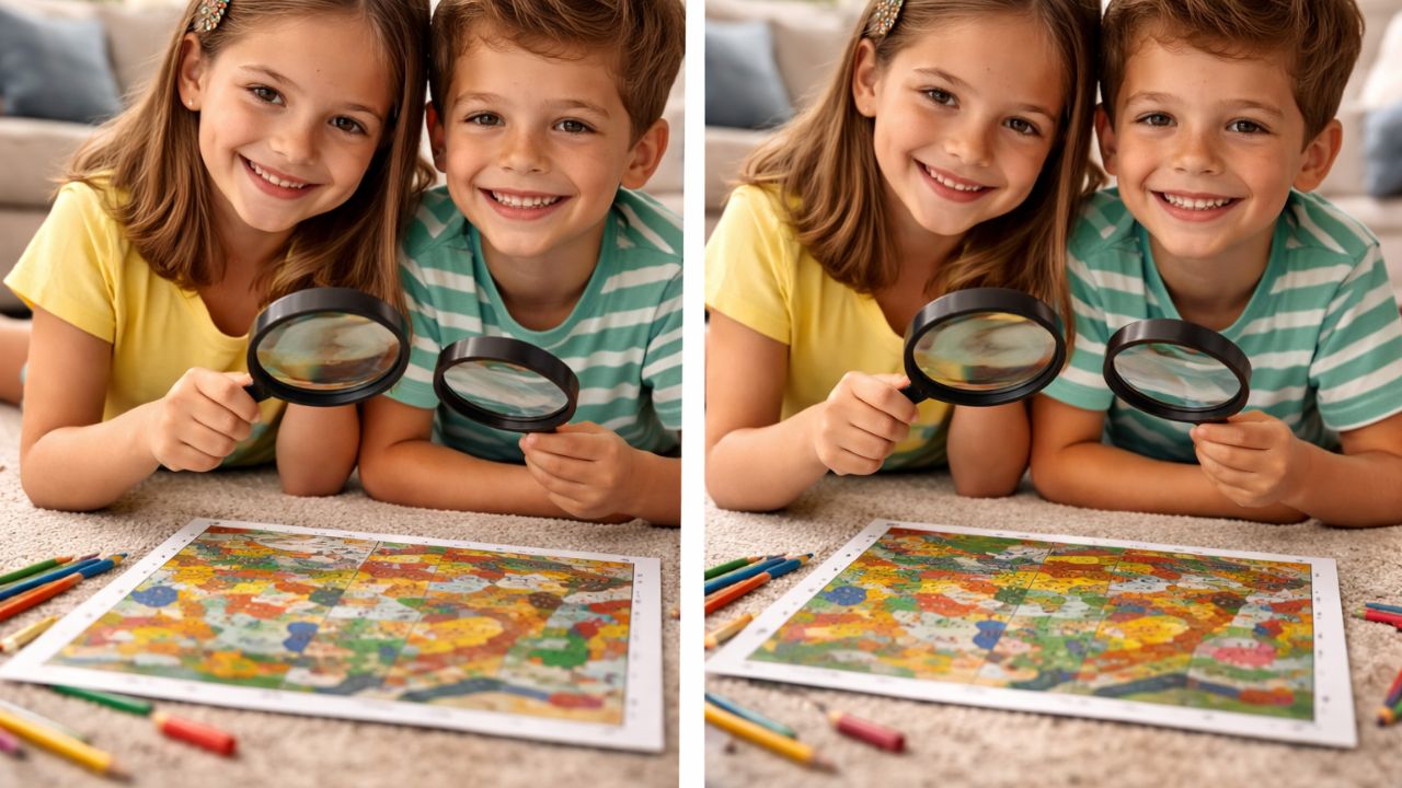 Spot the Difference Puzzle: Can You Find 3 Hidden Changes in 14 Seconds