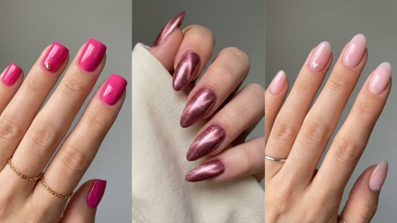 30 Pretty Pink Nail Designs That Work for Minimalists Maximalists and Every Style Between