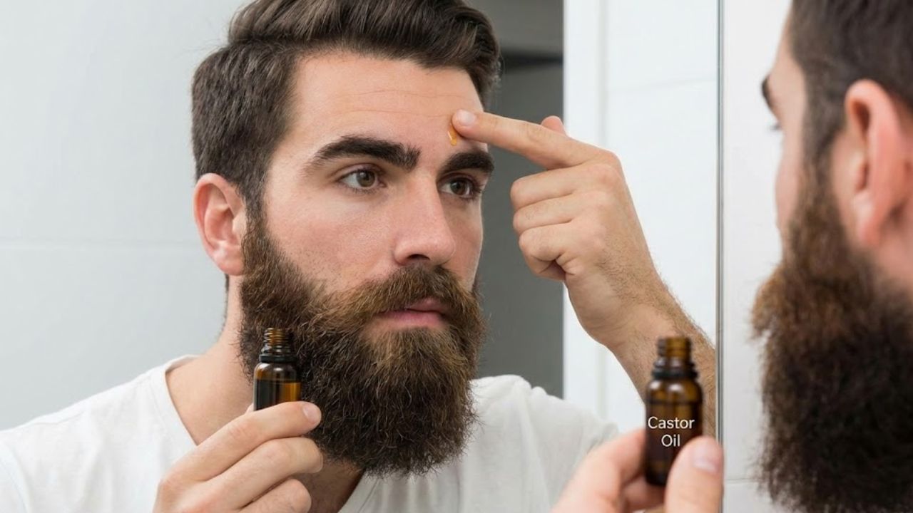 Men Using Castor Oil on Beard and Eyebrows Are Seeing Thicker Growth Fast