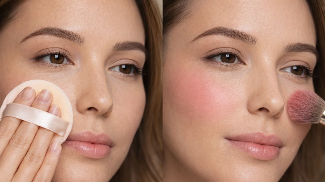 Blush After Powder Technique Creates a Softer More Natural Makeup Finish