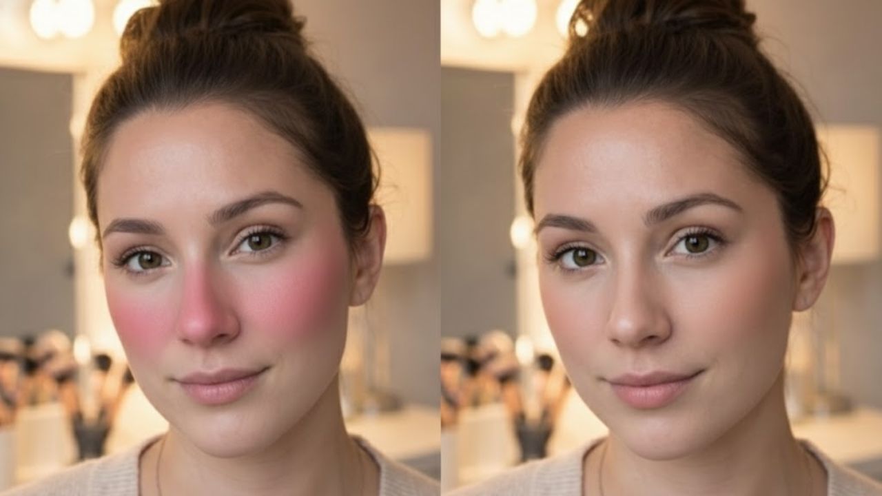 Blush Applied