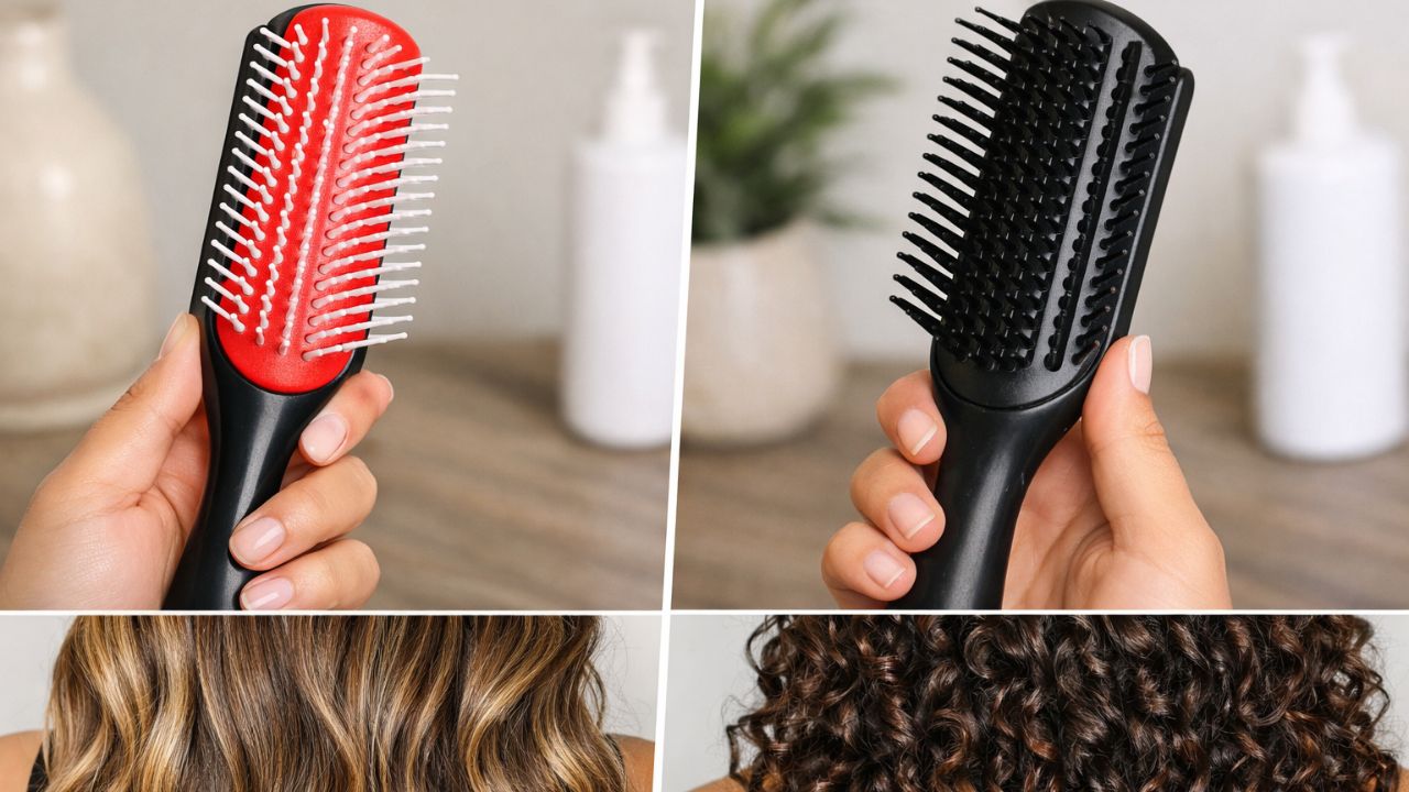 Denman or Bounce Curl Brush I Tested Both to See Which Works Best for Different Hair Types
