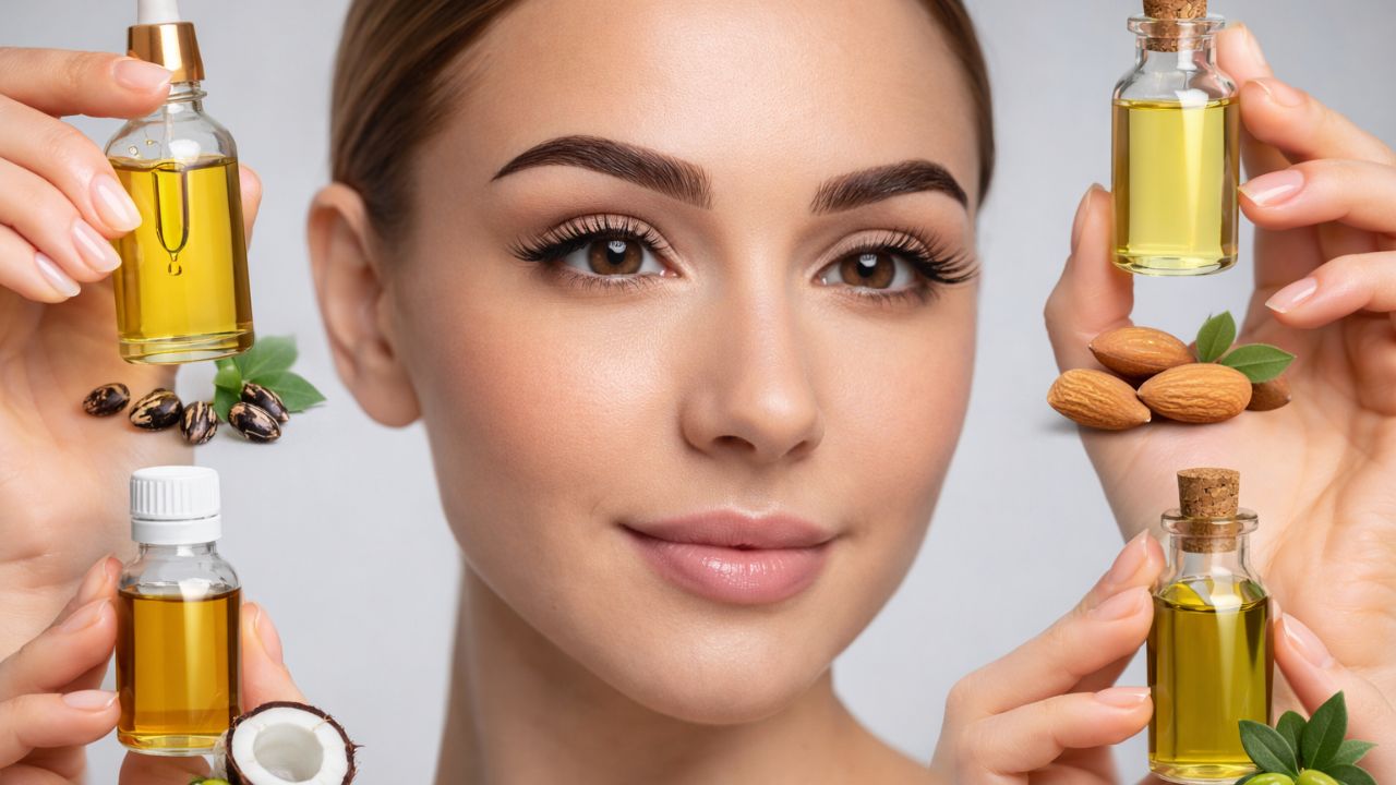 Everyday Household Oils That Help Grow Thicker Brows and Longer Lashes Over Time Naturally