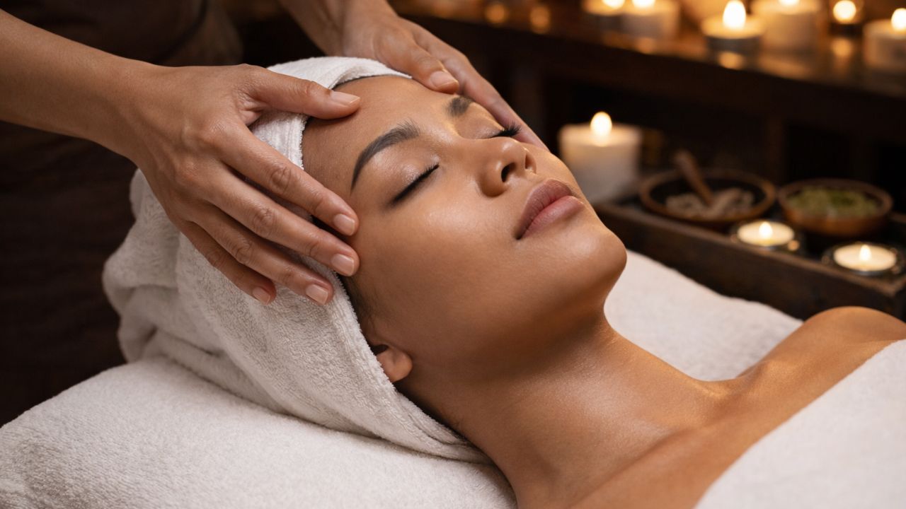 Facial Massage Skincare Practices Help Tighten Skin and Smooth Fine Lines