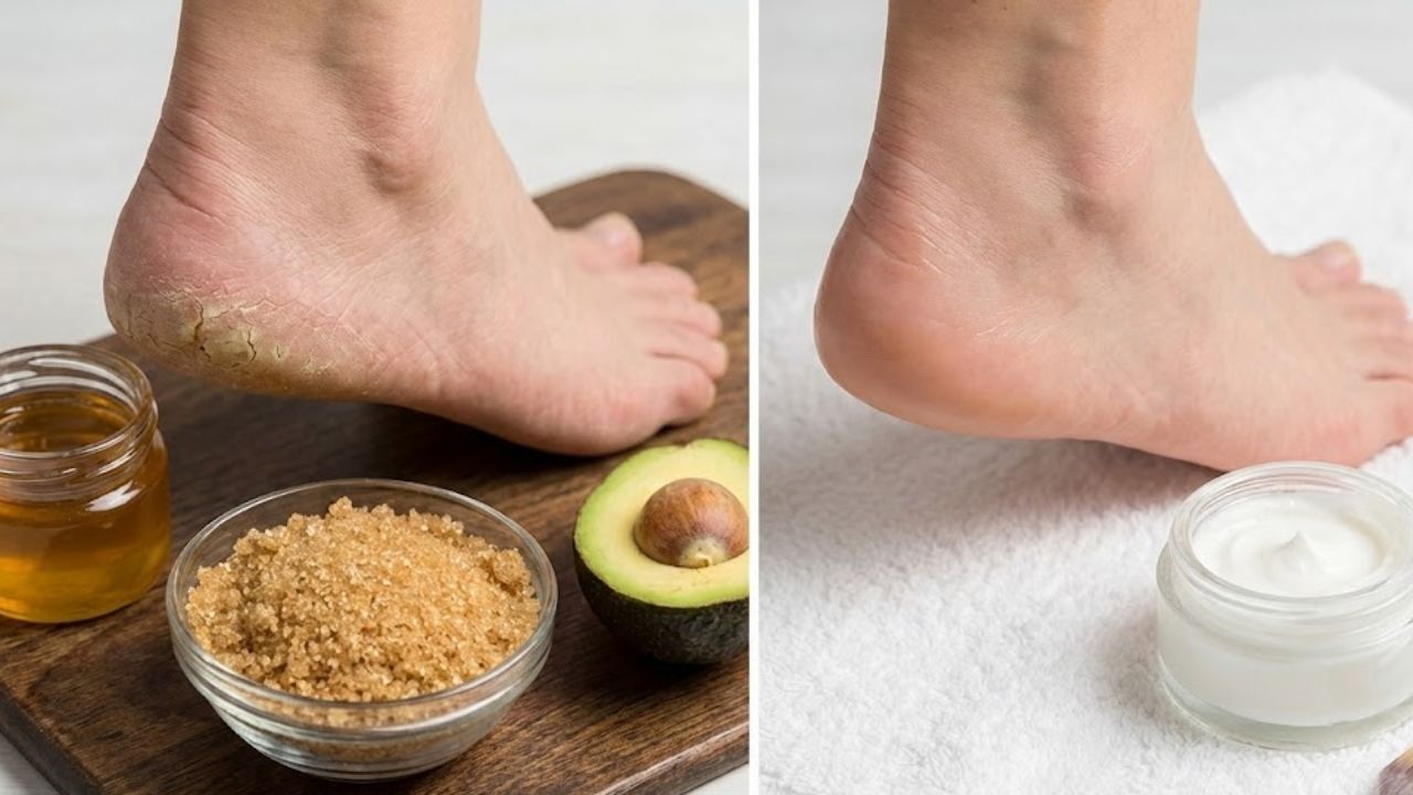 Heal Dry Cracked Heels Faster at Home