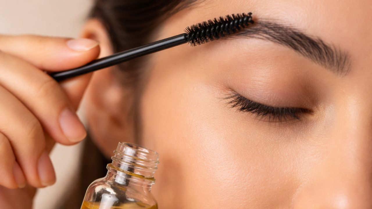 Healthier Lashes and Brows Grow Naturally With a Simple Daily Castor Oil Routine