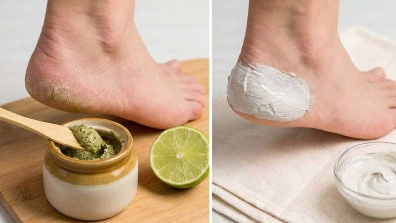 Kitchen Ingredients Heal Dry Cracked Heels Faster Than Most Store Bought Treatments
