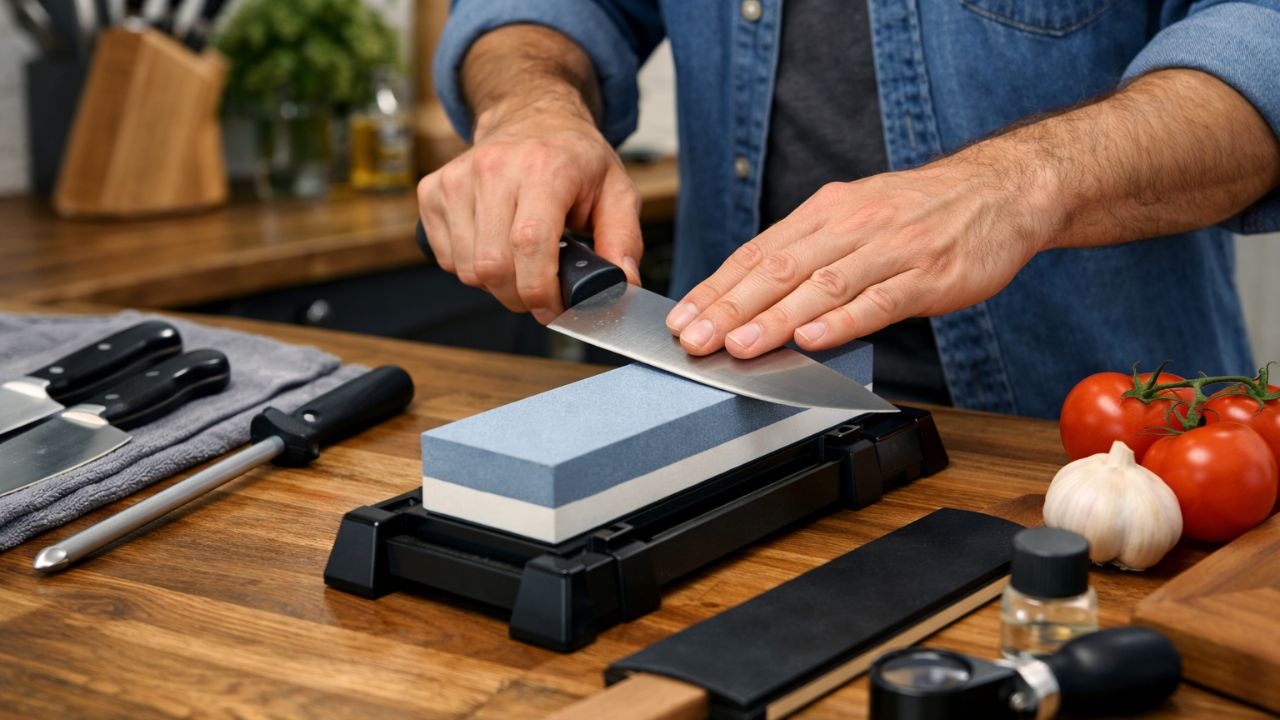 Knife Sharpening at Home: The Professional Technique That Restores Razor Sharp Edges Safely