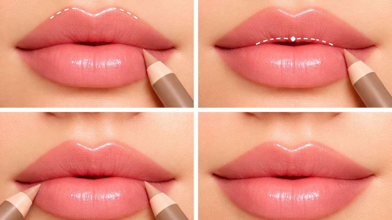 Lip Liner Placement Trick That Instantly Makes Lips Look Fuller Without Heavy Overlining