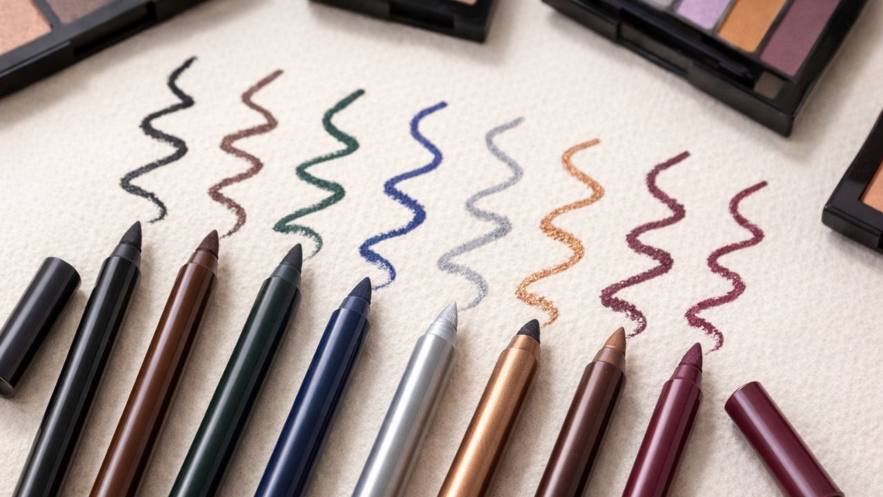 Seven Eyeliner Shades That Flatter Every Eye Colour According to Experts