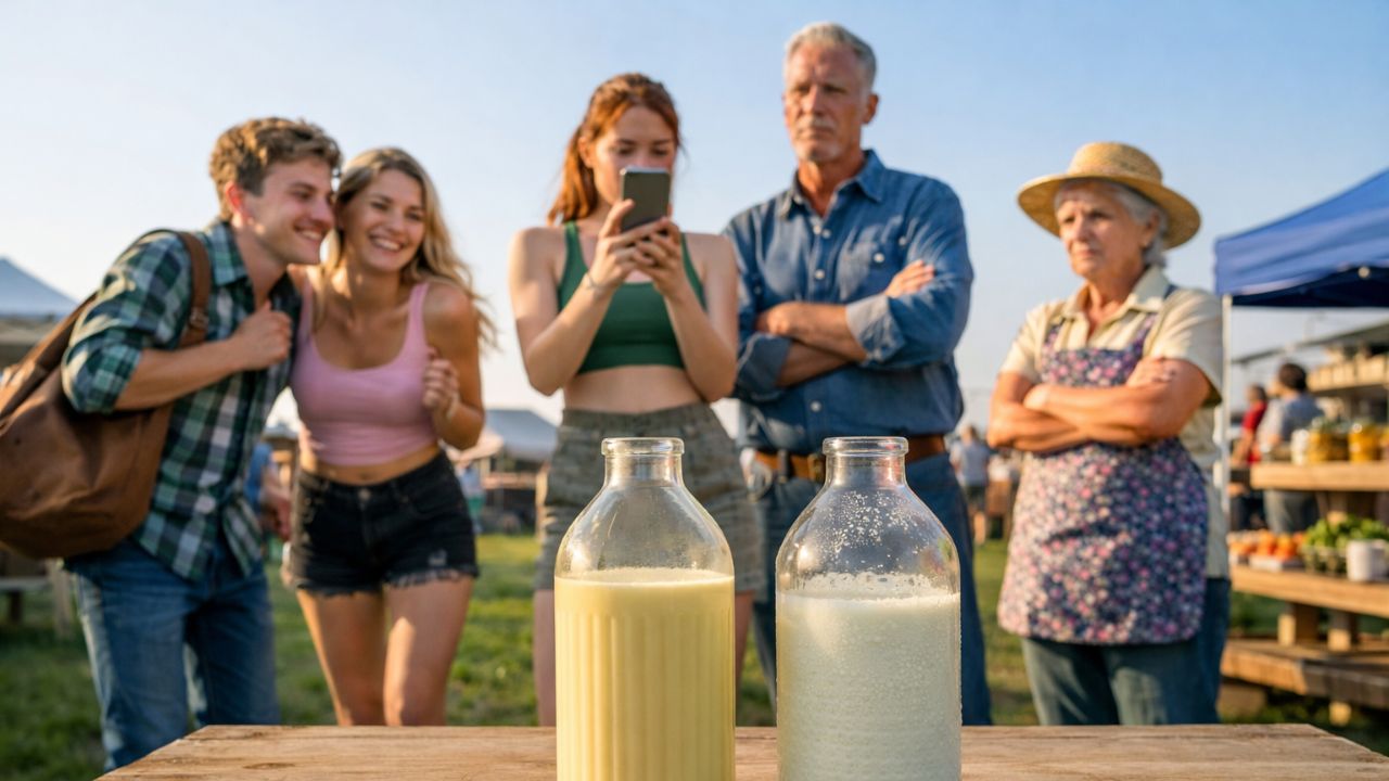 Raw Milk Trend Divides Health Fans and Doctors as Safety Warnings Get Louder