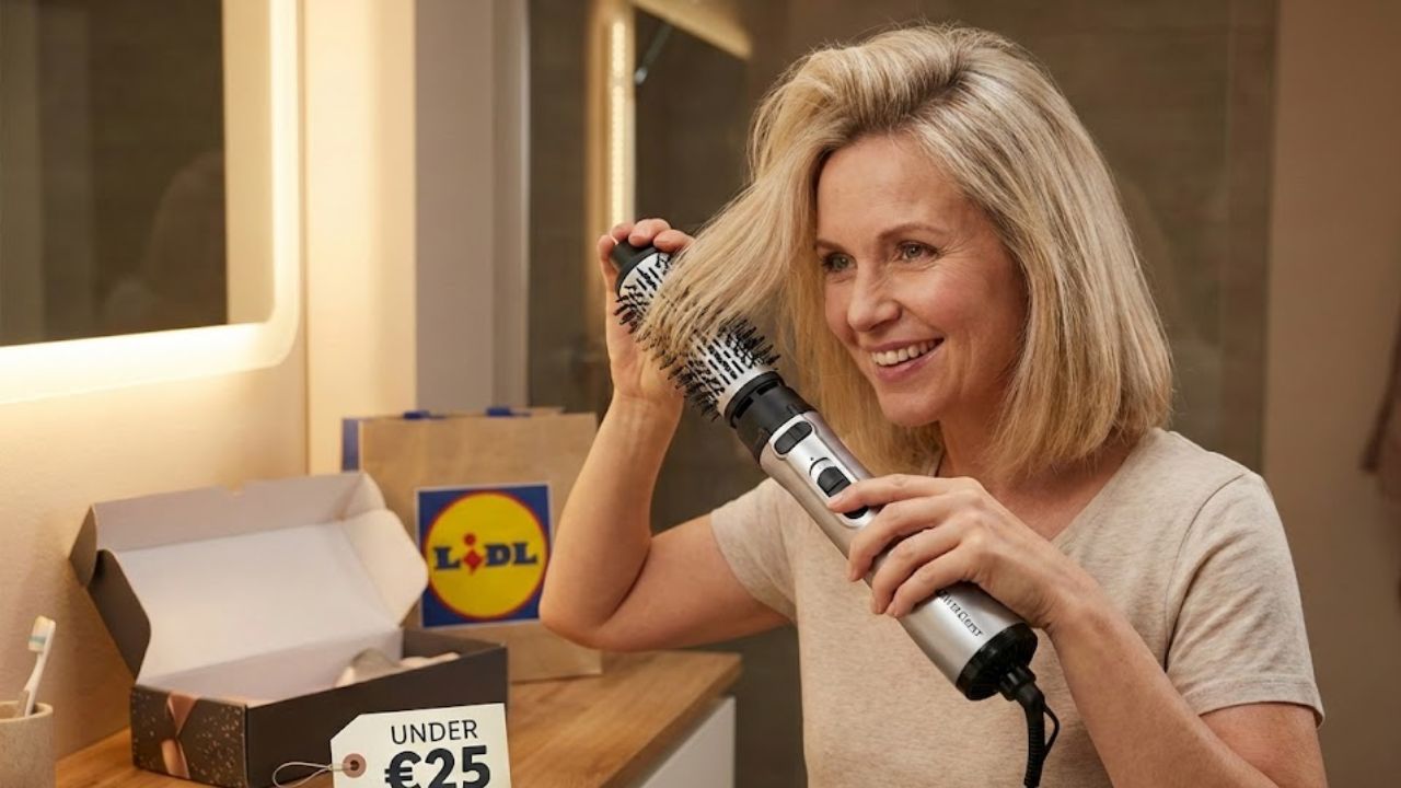 Lidl Hot Air Brush Under €25 Is Being Called a Perfect Gift for Fine Hair Volume