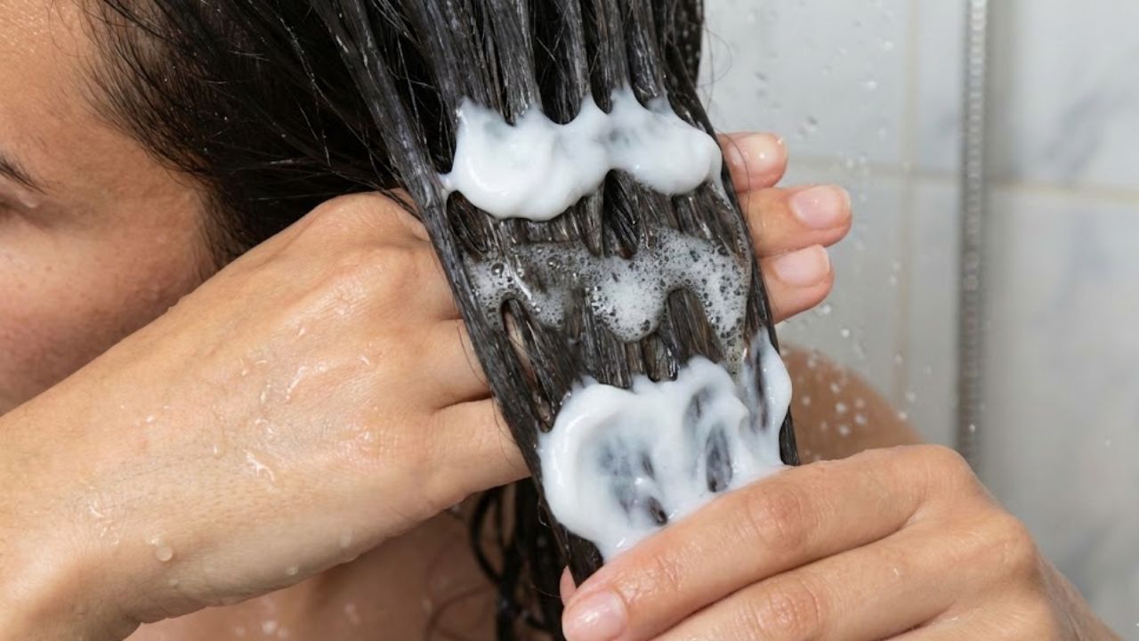 Doing a “Shampoo Sandwich” Is the Best Way to Wash Hair, According to Hairdressers