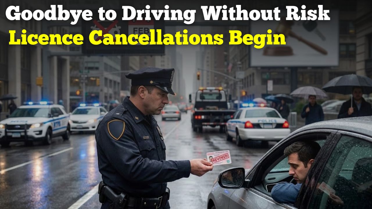 Goodbye to Driving Without Risk: Licence Cancellations Begin Under New Enforcement Rules February 2026