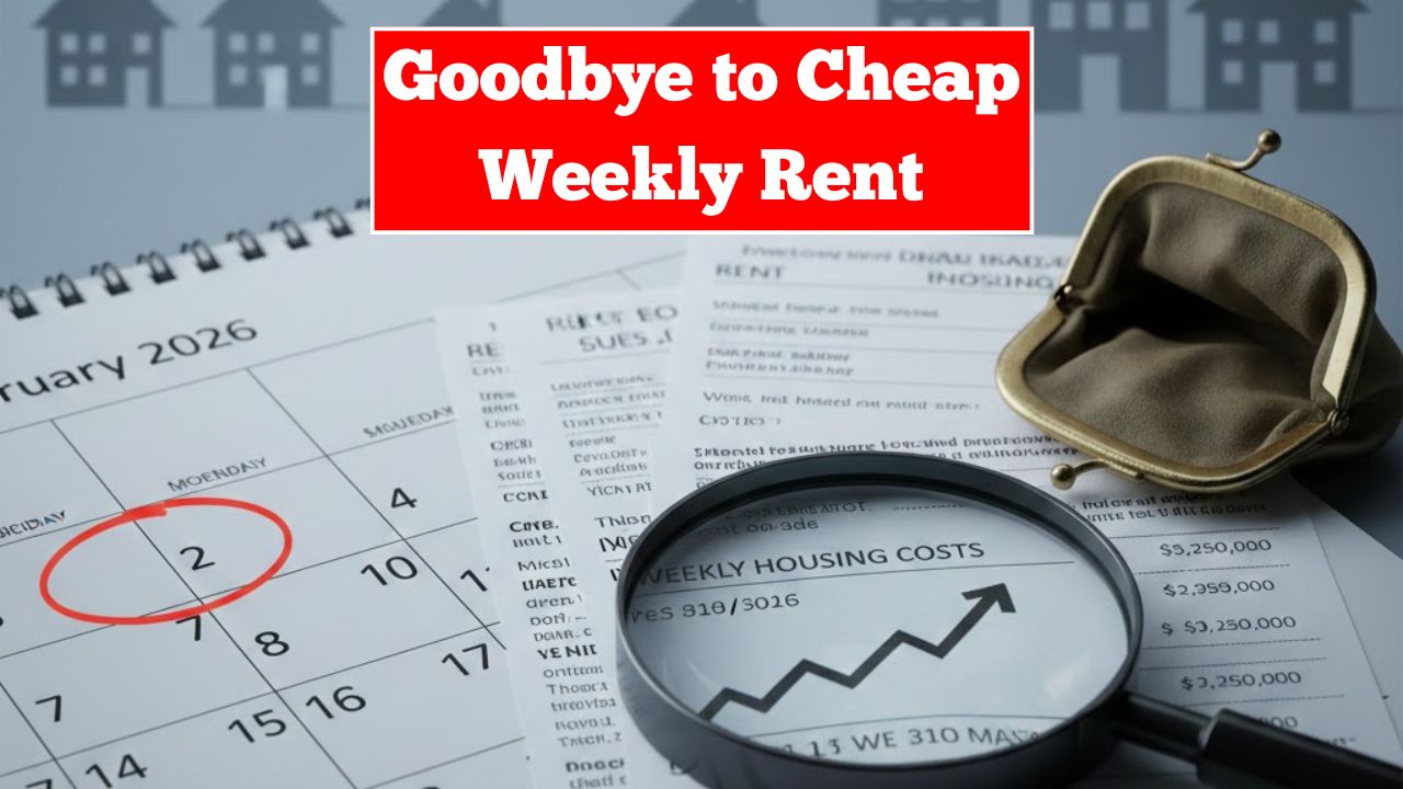Goodbye to Cheap Rent: Weekly Housing Costs Rise From Early February 2026