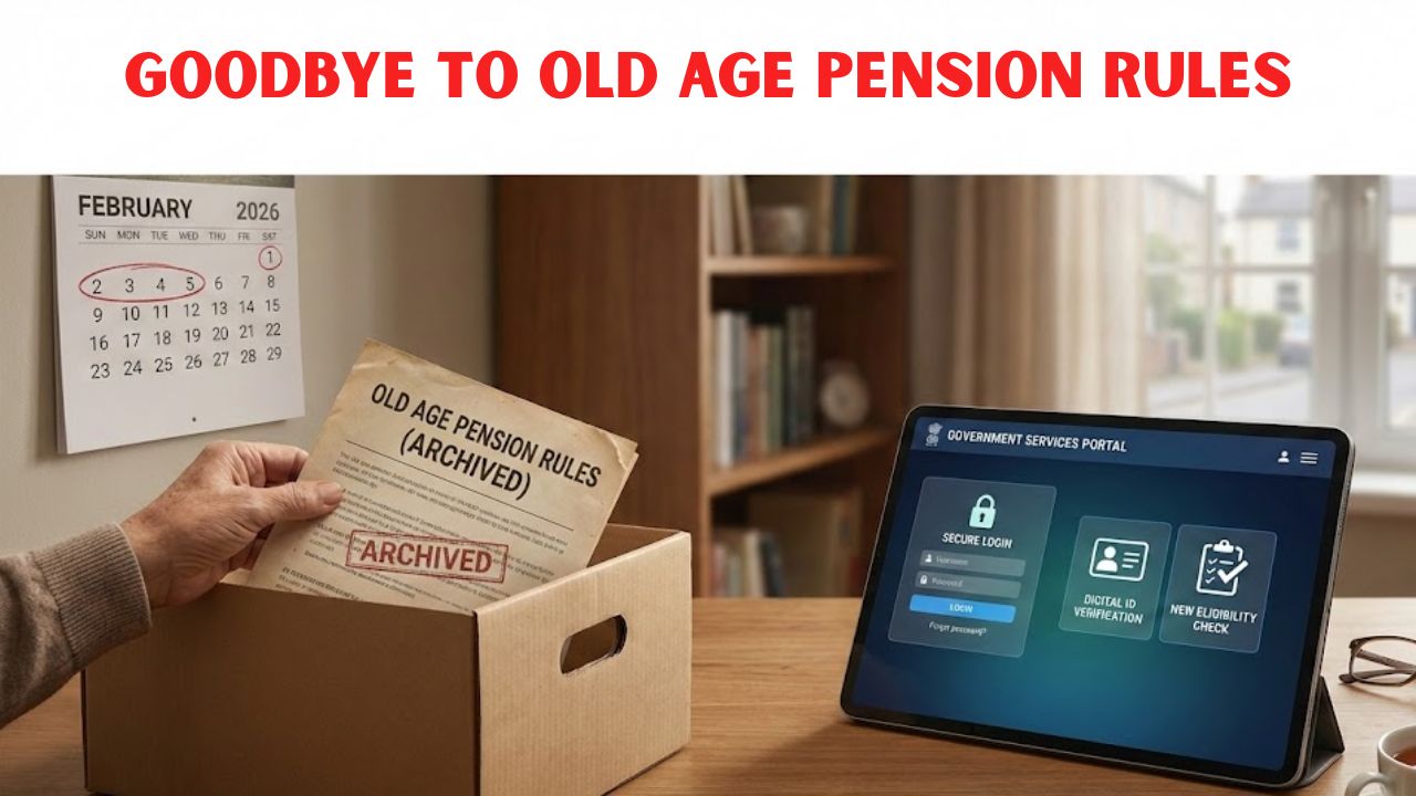 Goodbye to Old Age Pension Rules: New Eligibility Testing Begins Early February 2026