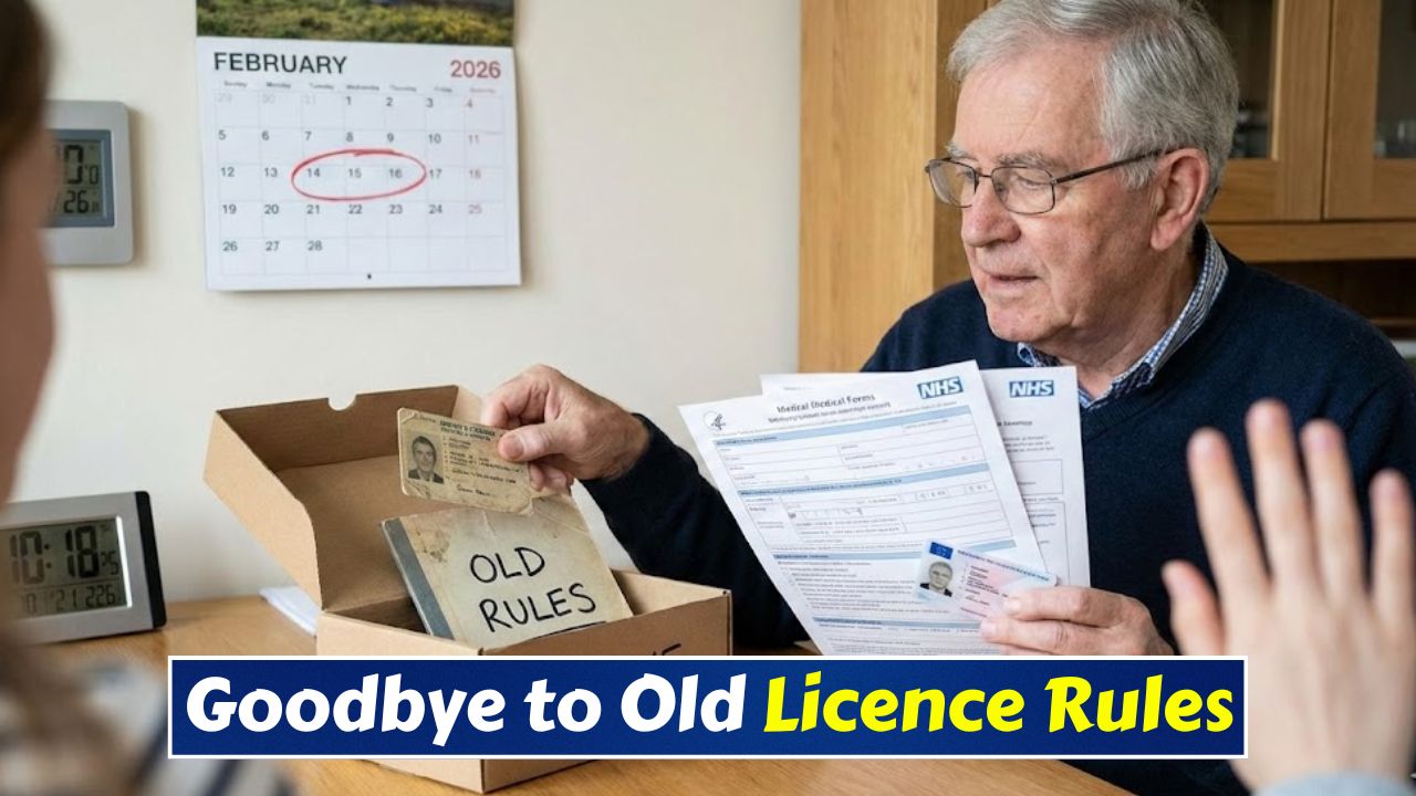 Goodbye to Old Licence Rules: Older Drivers Face New Renewal Requirements From February 2026